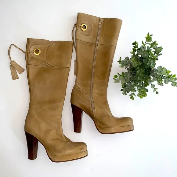 Steve Madden | Shoes | Steve Madden Knee High Platform Boots 37 